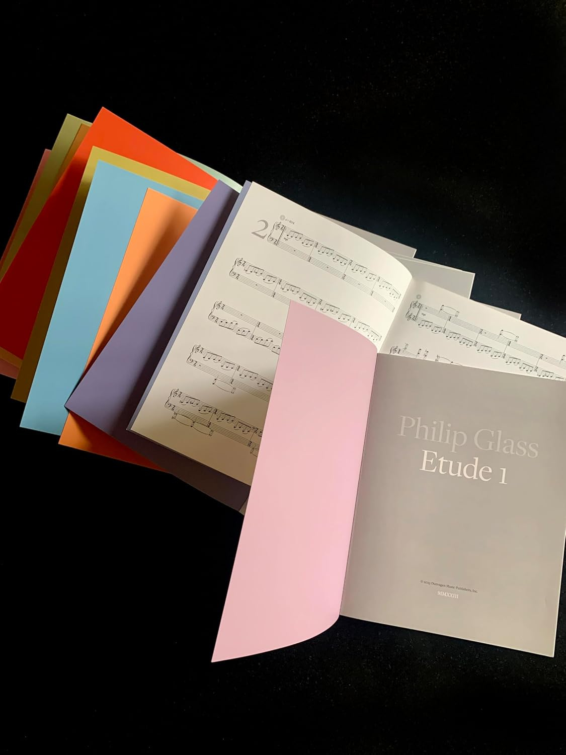 Philip Glass Piano Etudes Complete Folios 1-20 with Essays