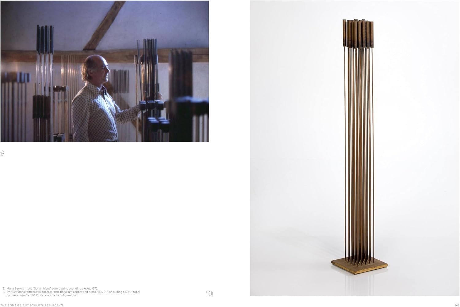 Bertoia: The Metalworker Hardcover Art Book