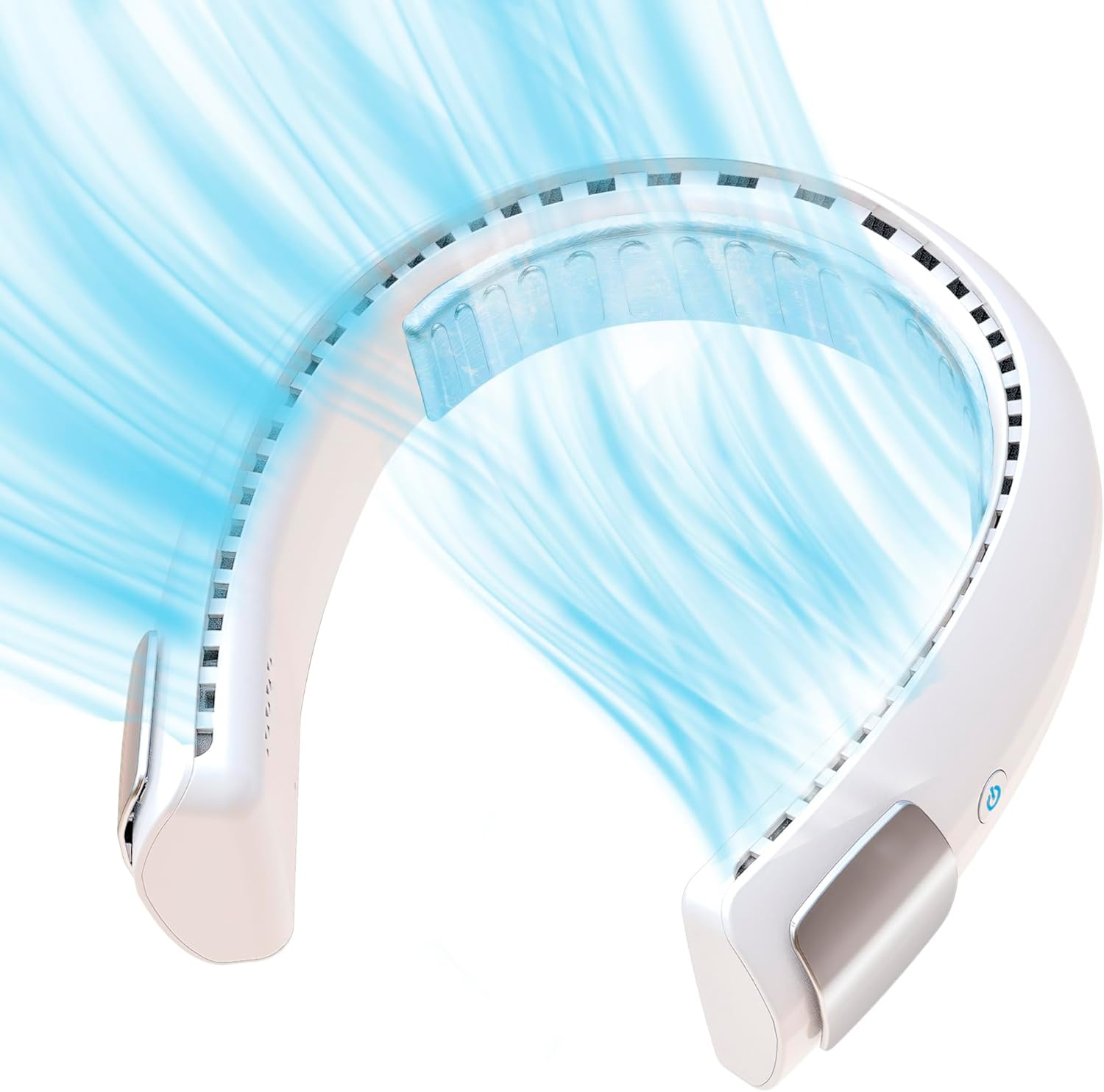 Arctic Air Freedom Ultra Neck Fan, Wearable 3-Speed Neck Cooler, Small Fan for Outdoor & Indoor Use, USB-Rechargeable Fan with 6-Hour Battery Life, Lightweight & Compact