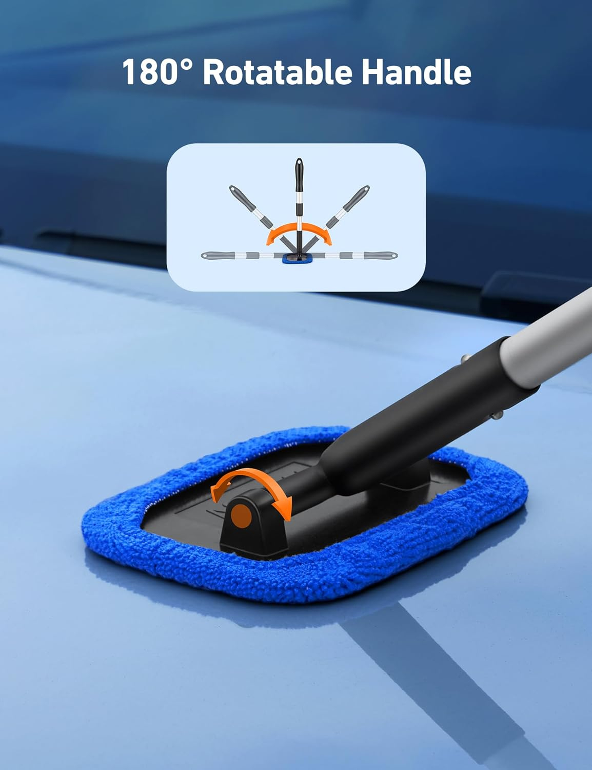 Microfiber Cleaning Cloths, Car Cleaning Supplies Microfiber Towels, Car Wash Kit, Automotive Cleaners Windshield Glass Cleaning Tool, Cleaner for Car Window, for Gifts