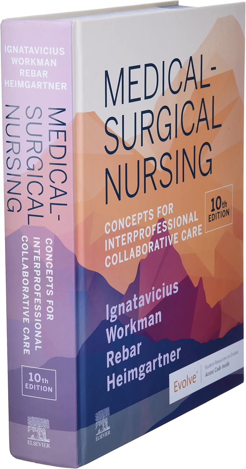 Medical-Surgical Nursing Hardcover Book for Interprofessional Collaborative Care