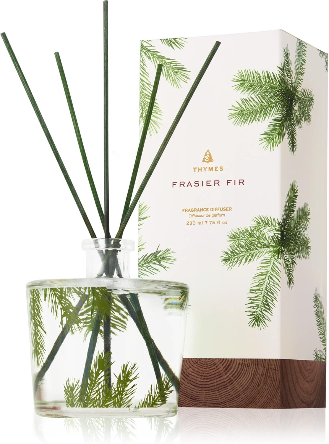 Thymes Frasier Fir Pine Needle Reed Diffuser 7.75 oz