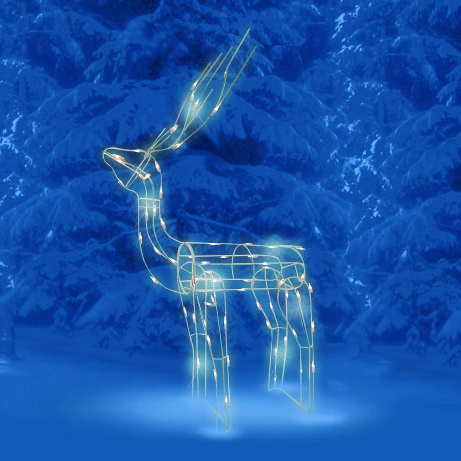 Brite Star 3D Lighted Reindeer