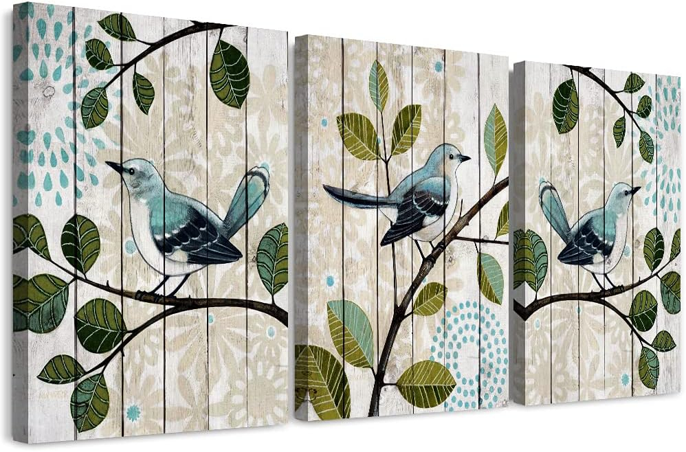 Canvas Wall Art For Living Room Family Wall Decor For Bedroom Kitchen Decor Artwork Abstract Leaves Painting Fashion Office Wall Pictures Poster Prints Bathroom Home Decorations 12" X 16" 3 Pieces