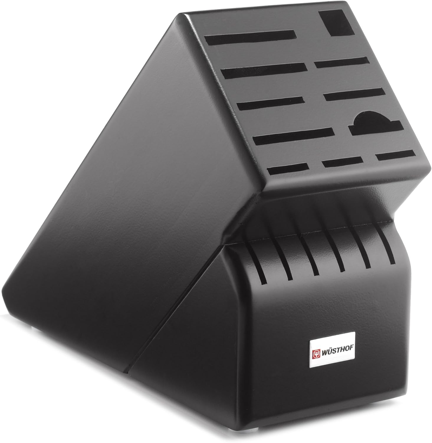 WÜSTHOF 17-Slot Black Knife Storage Block