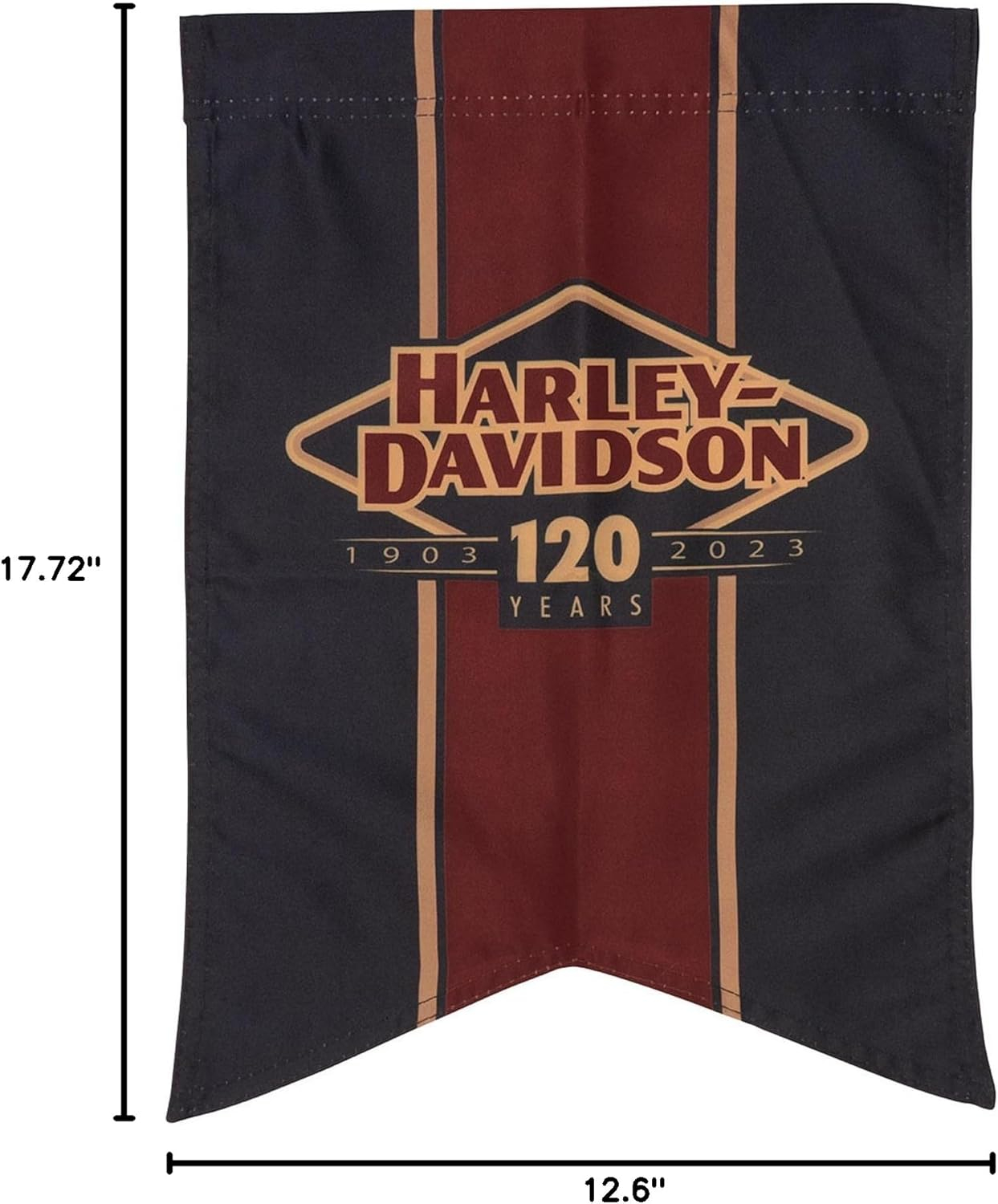 Harley-Davidson Weather-Resistant 120th Anniversary Garden Flag Limited Edition, Harley Davidson