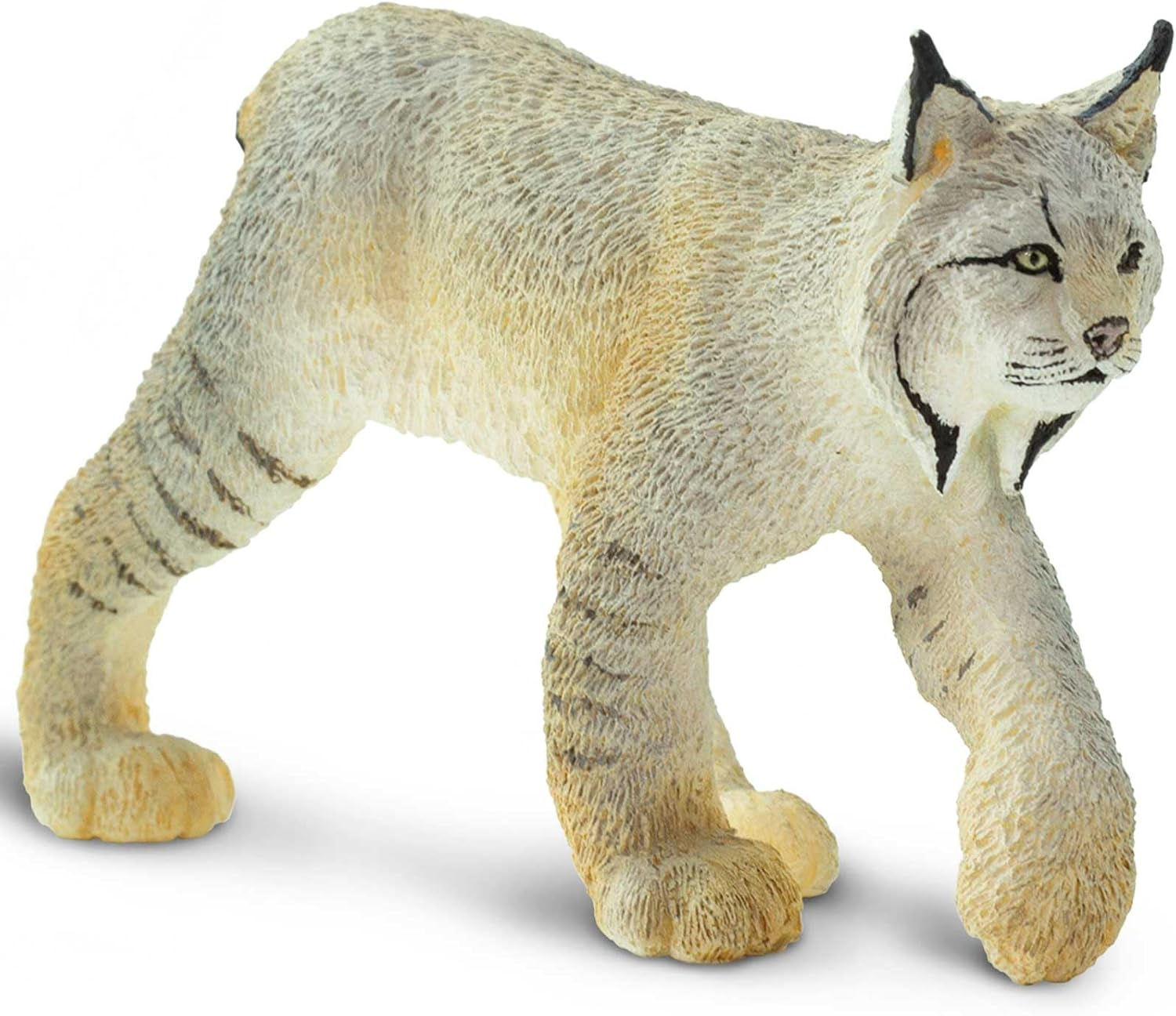 Safari Ltd. Lynx Figurine - Lifelike 3.5" Model Figure - Educational Toy for Boys, Girls, and Kids Ages 3+