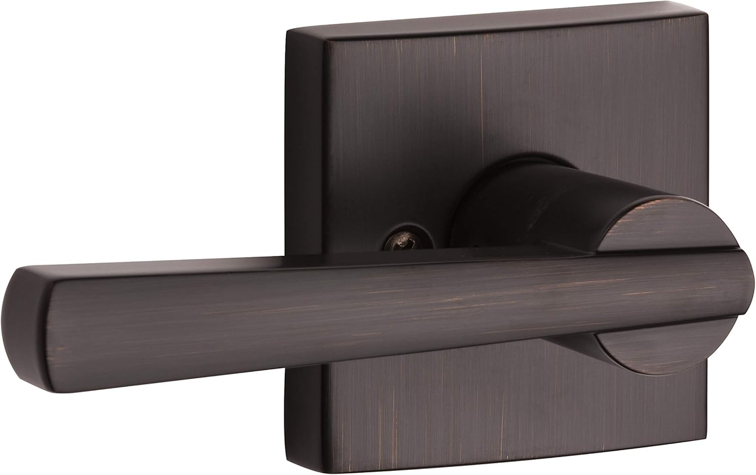 Venetian Bronze Square Backplate Dummy Door Handle