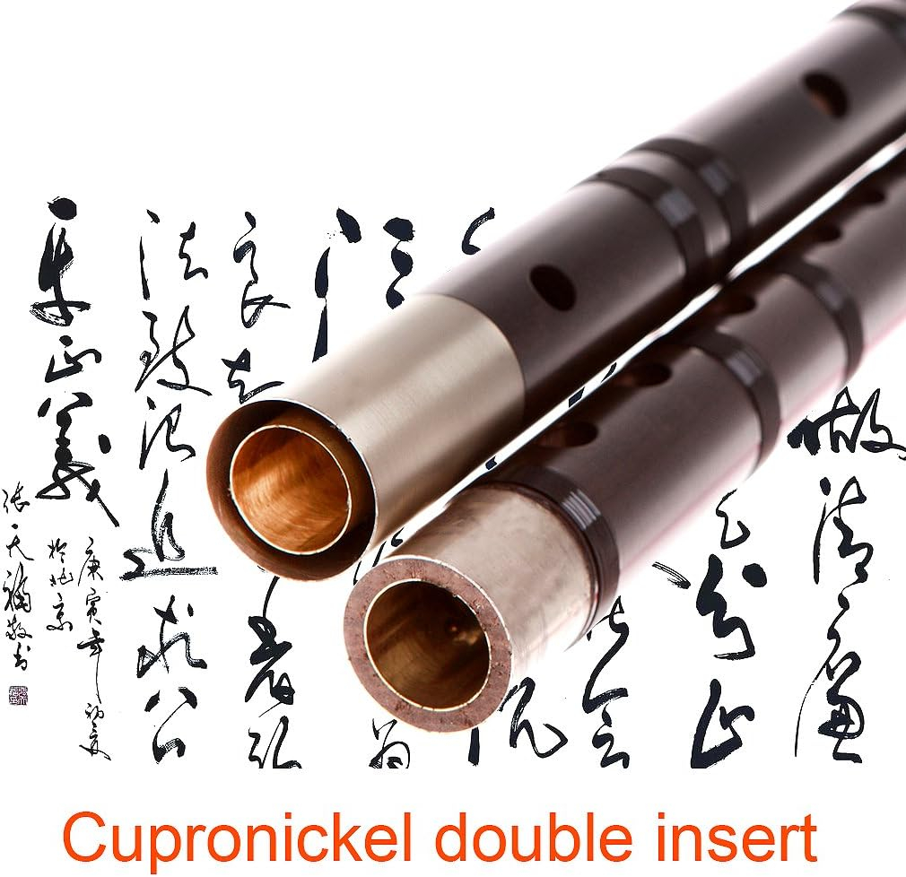 Professional Flute Dizi,NICOSHINE Chinese Instrument Aged Rosewood Dizi D key