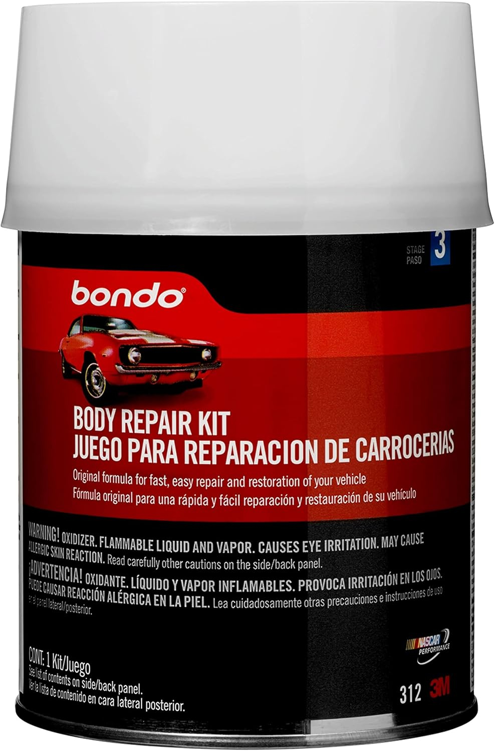 Bondo Repair Kit, 1 Kit
