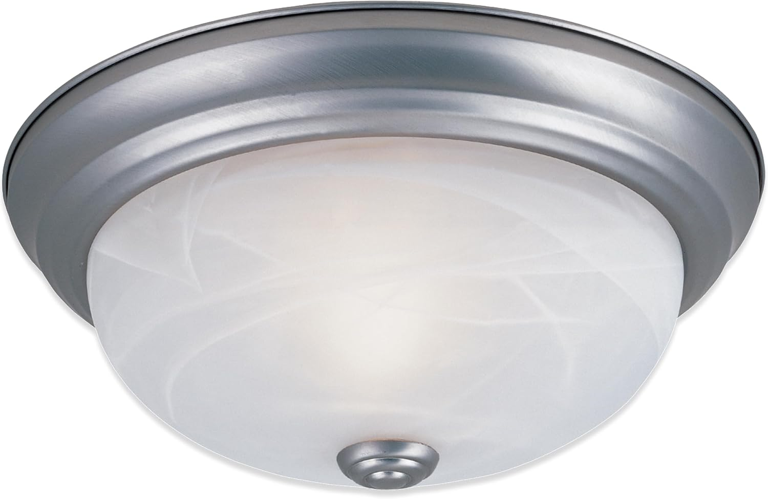 Designers Fountain 11 inch 2-Light Pewter Flush Mount Ceiling Light, 1257S-PW-AL