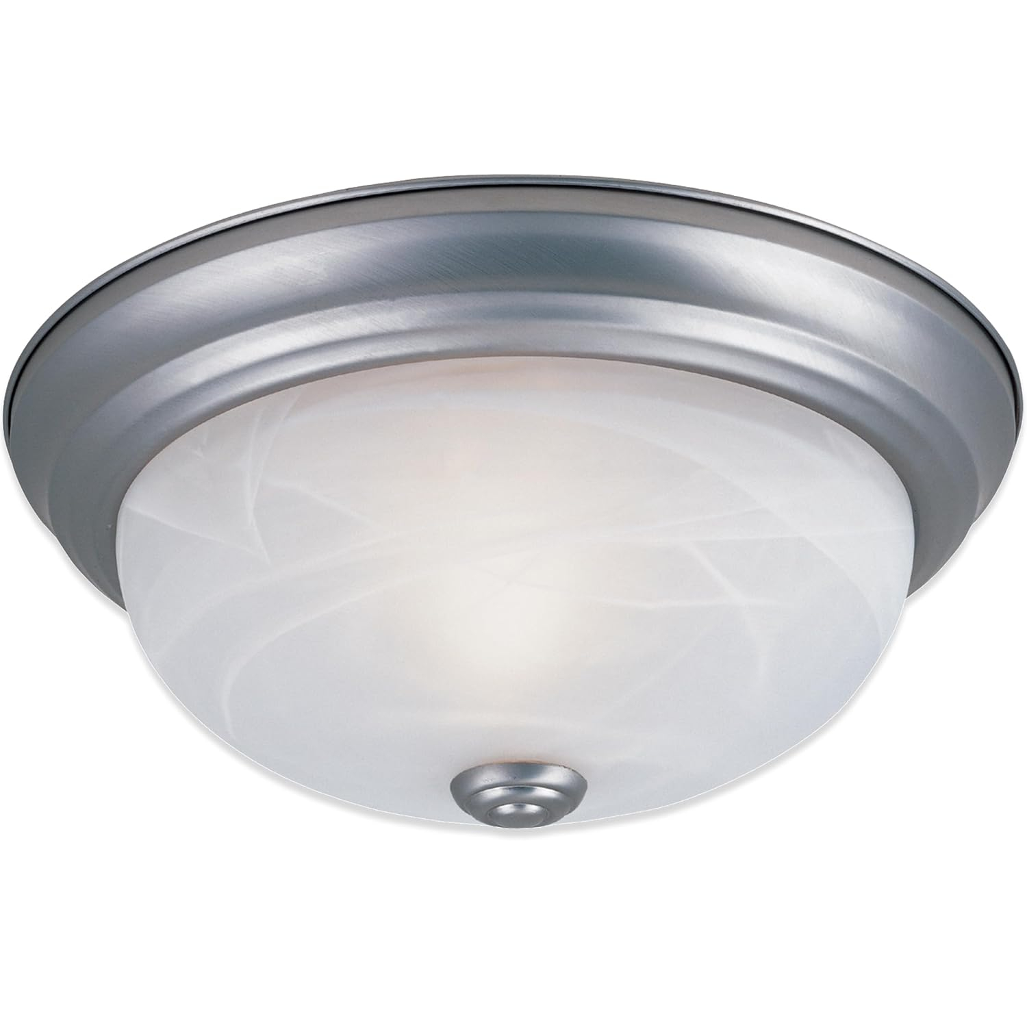 Designers Fountain 11 inch 2-Light Pewter Flush Mount Ceiling Light, 1257S-PW-AL