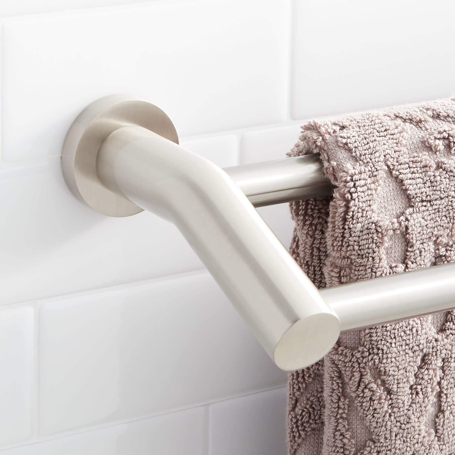 28" Ceeley Collection Wall-Mount Double Towel Bar
