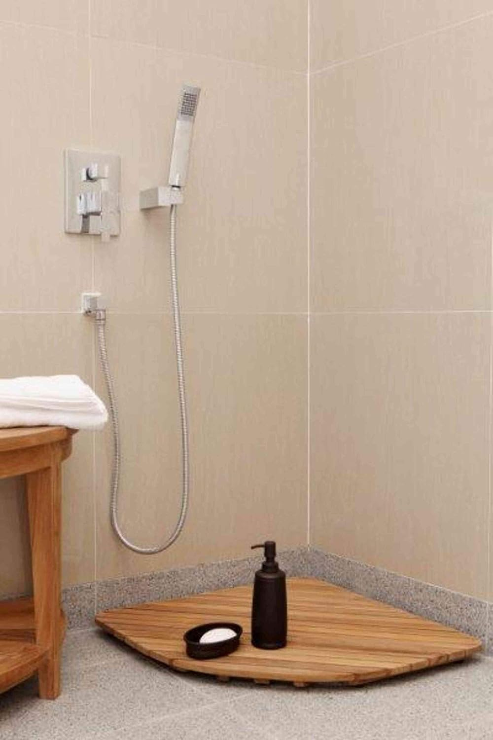 Bare Decor Teak Bath Mat