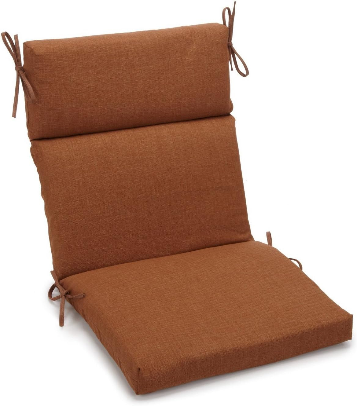 Mocha 42" Polyester Outdoor Chair Cushion