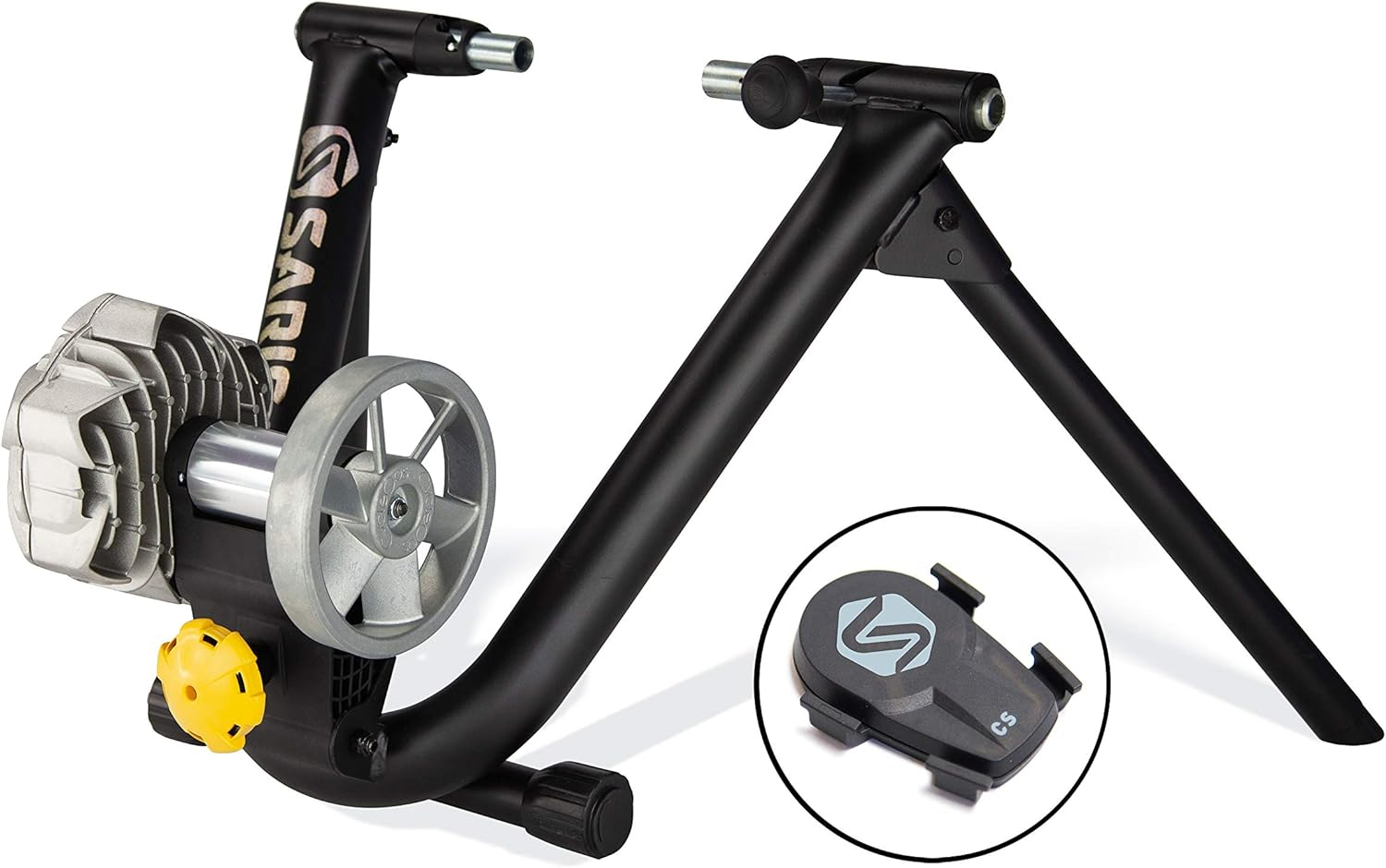 Saris Fluid2 Indoor Bike Trainer, Smart Equipped Option Bike Trainer, Black