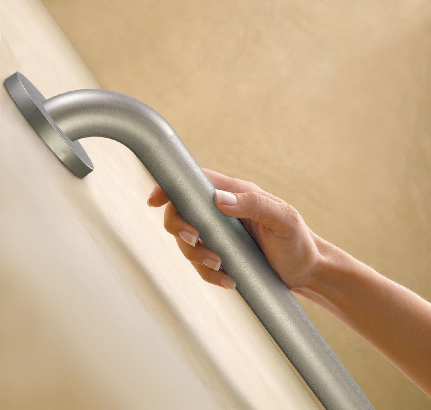 Stainless Steel 18-Inch Wall Mount Grab Bar
