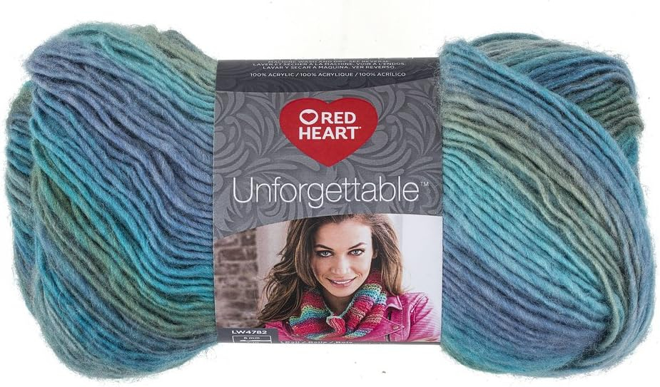 Tidal Blues Medium Weight Acrylic Yarn