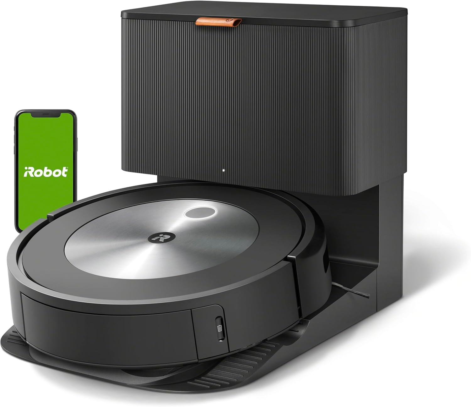 Open Box iRobot® Roomba® j7+ (7550) Self-Emptying Robot Vacuum Cleaner - Smart Mapping