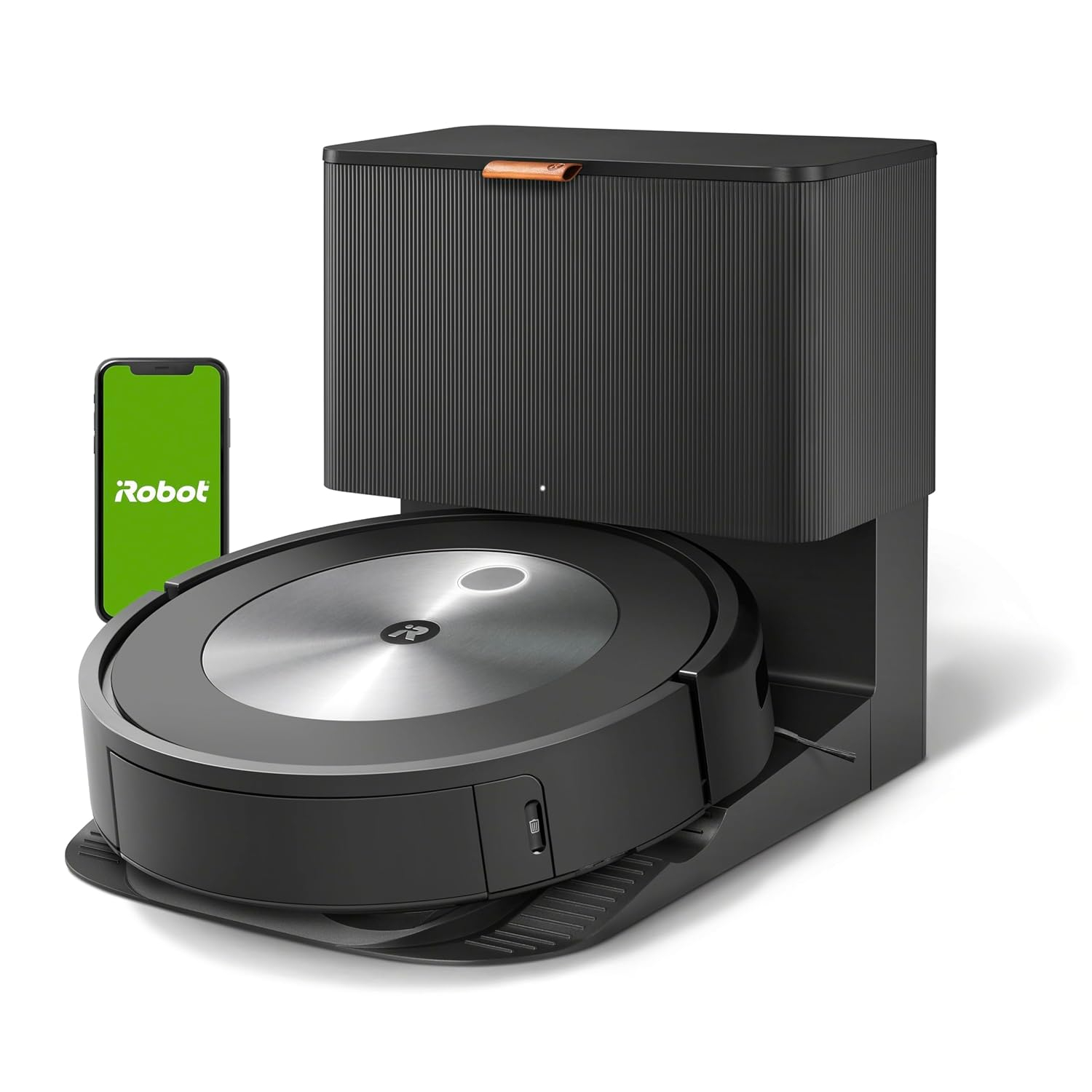 Open Box iRobot® Roomba® j7+ (7550) Self-Emptying Robot Vacuum Cleaner - Smart Mapping