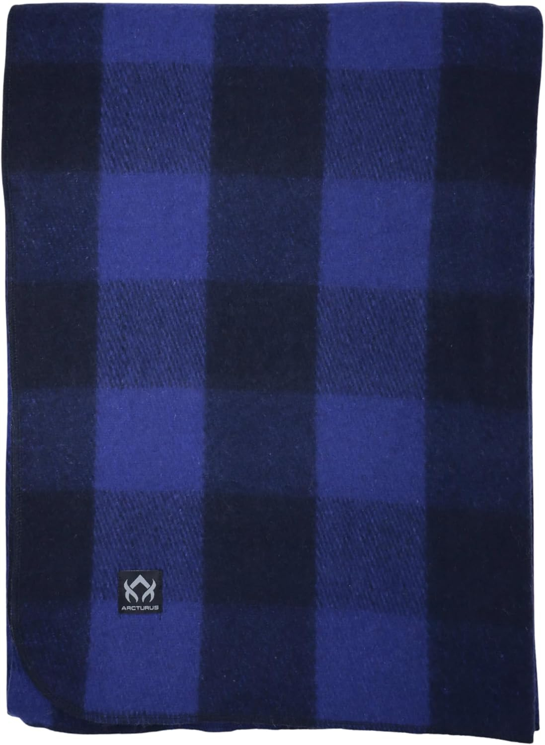 Arcturus Buffalo Plaid Wool Blanket, 64" x 88", Loom-Woven