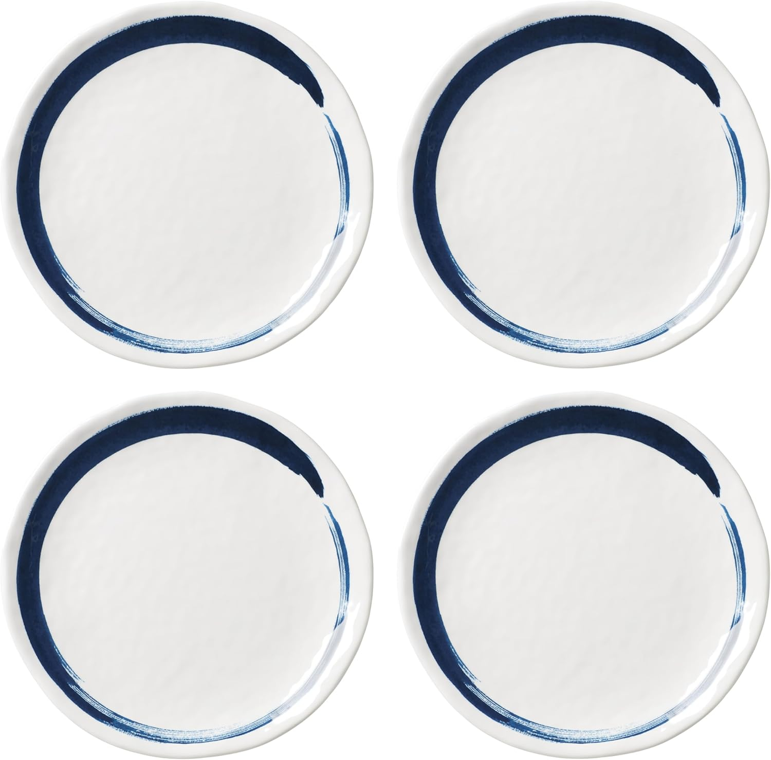 Lenox Blue Bay Melamine Dinnerware Dinner Plate, Set of 4
