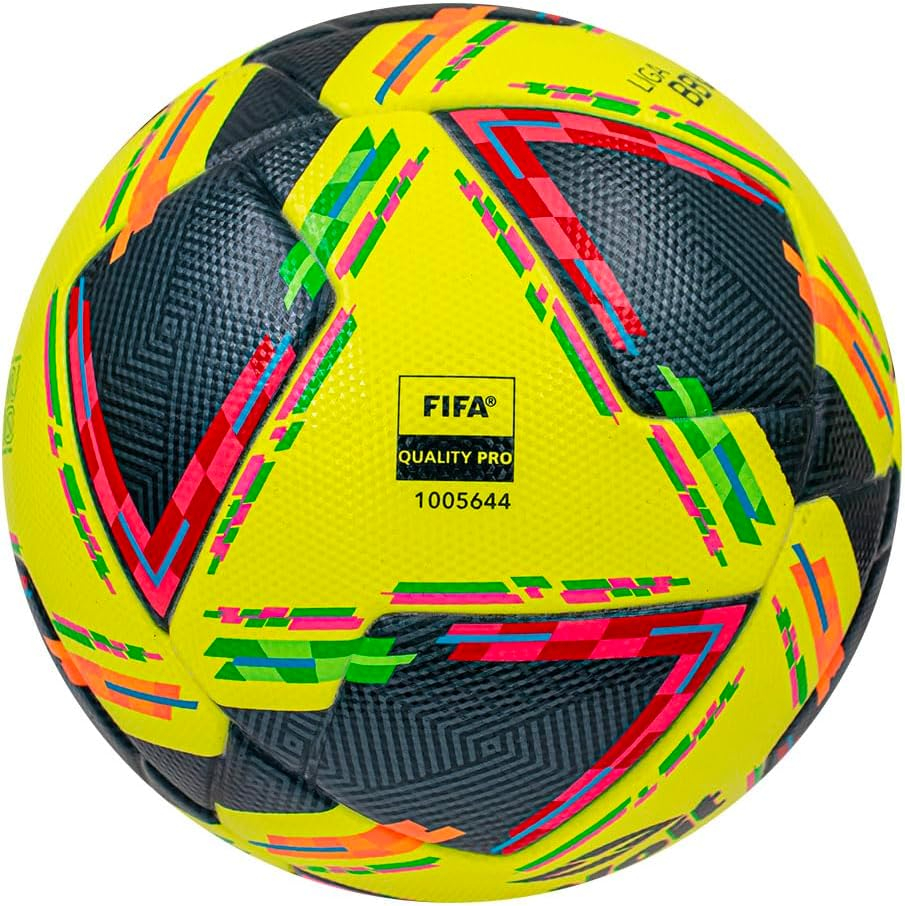 Voit Yellow and Black Size 5 Professional Soccer Ball