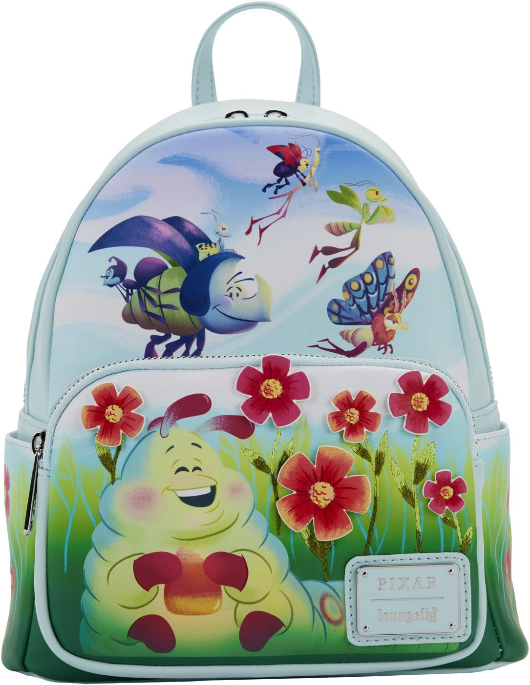 Loungefly Pixar A Bugs Life Earth Day Mini Backpack