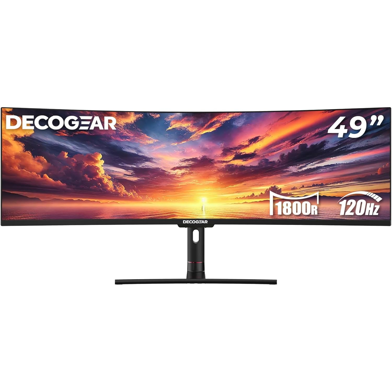 Deco Gear 49" Curved Ultrawide 5K LED Gaming Monitor