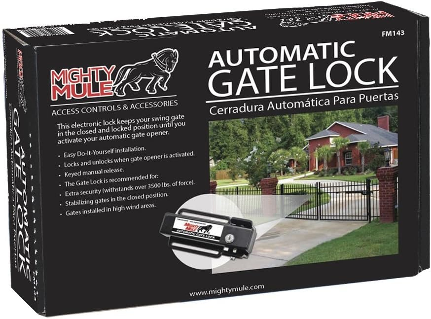 Automatic Gate Lock Pull-to-Open