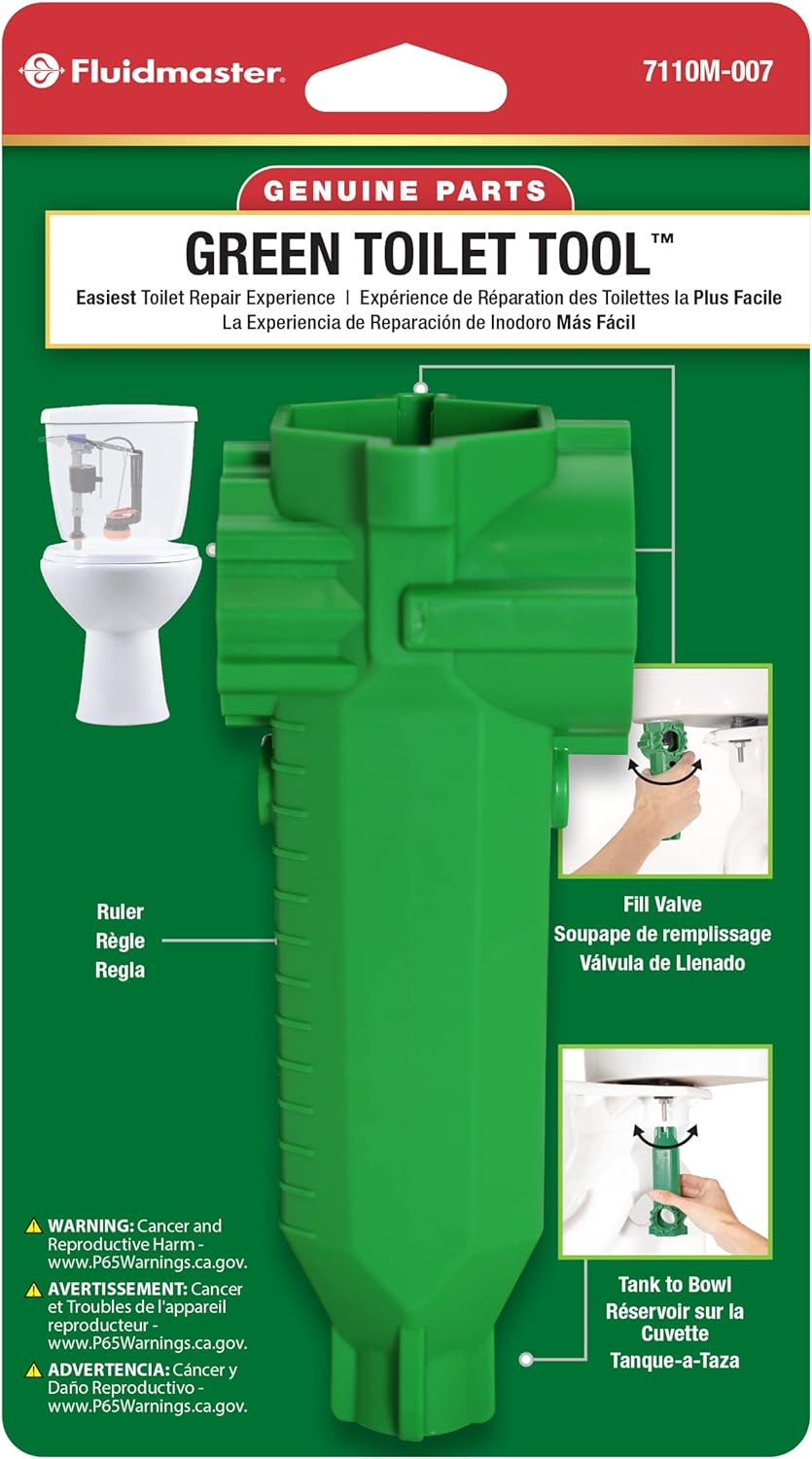 Fluidmaster Green Universal Toilet Repair Tool
