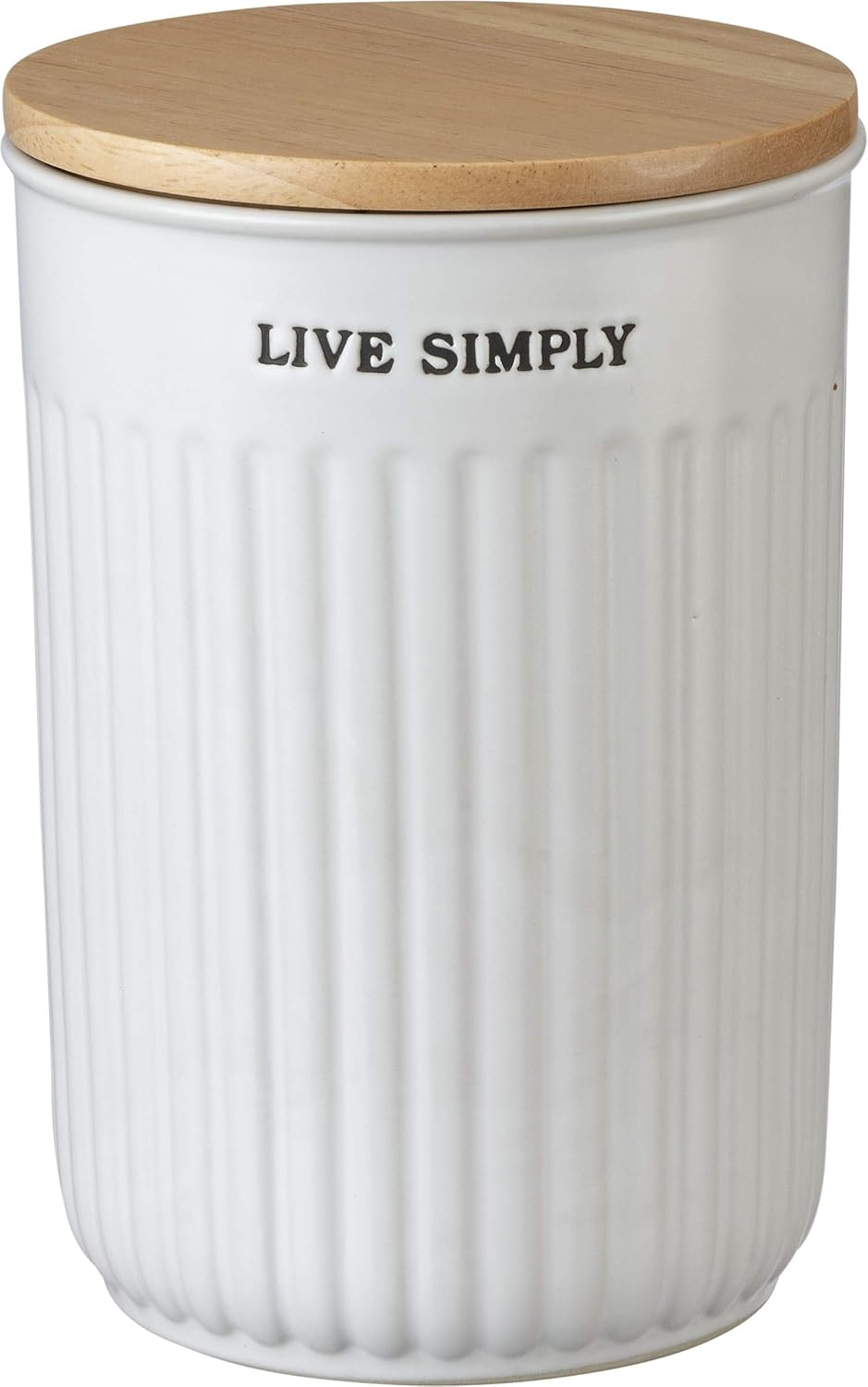 Primitives by Kathy Decorative Canister Set, Set of 3, White