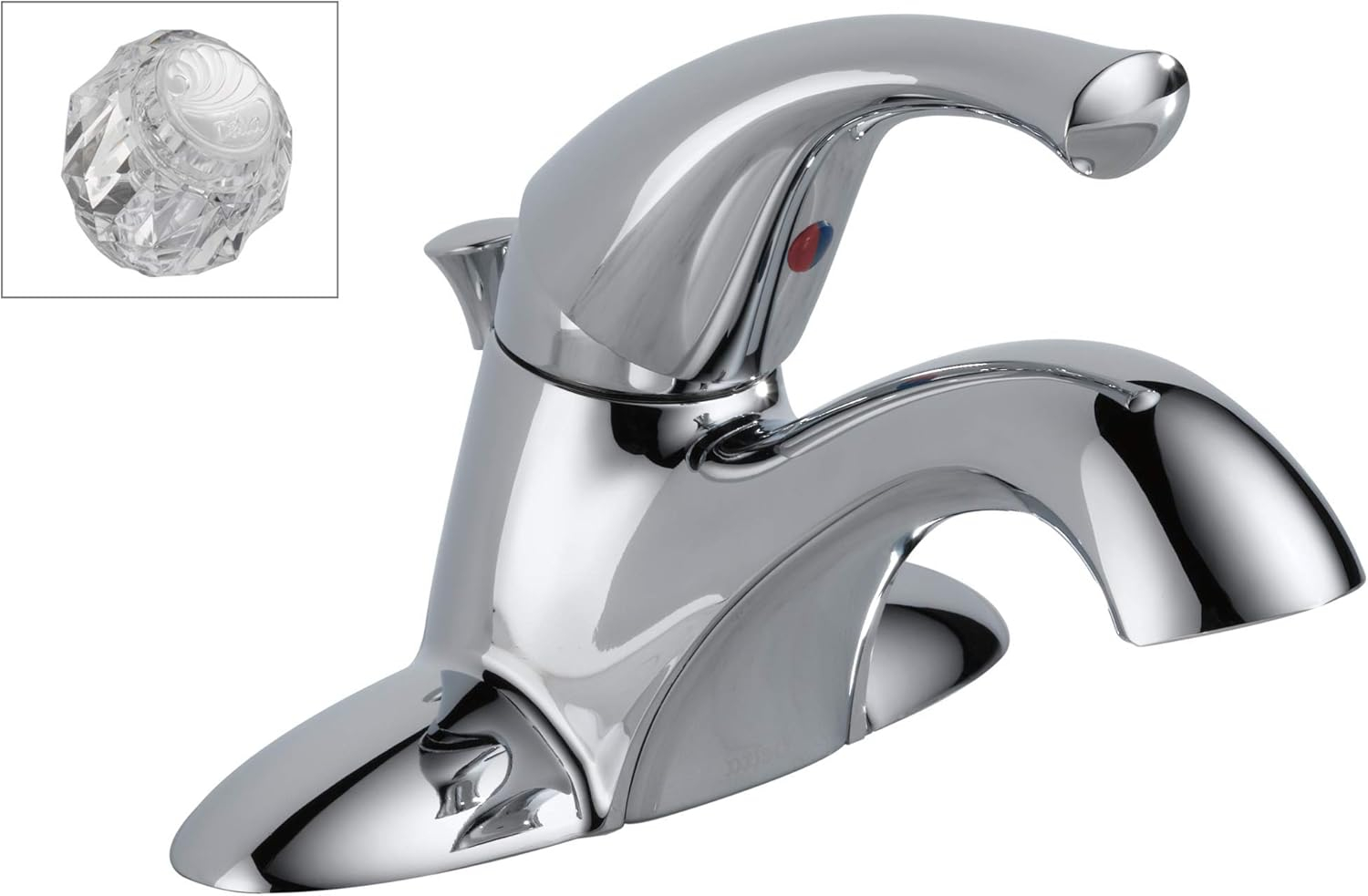 Classic Centerset Bathroom Faucet with Drain Assembly and DIAMOND™ Seal Technology