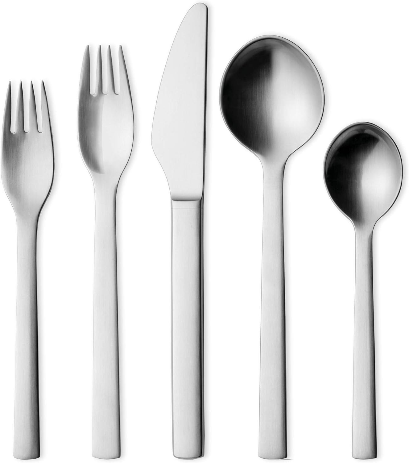 Georg Jensen New York 5 Piece Flatware Set, Service for 1 | Wayfair