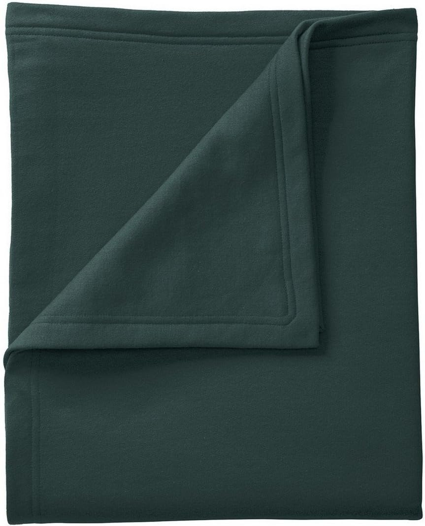 Port & Company Core Fleece Sweatshirt Blanket. BP78 - OSFA Dark Green