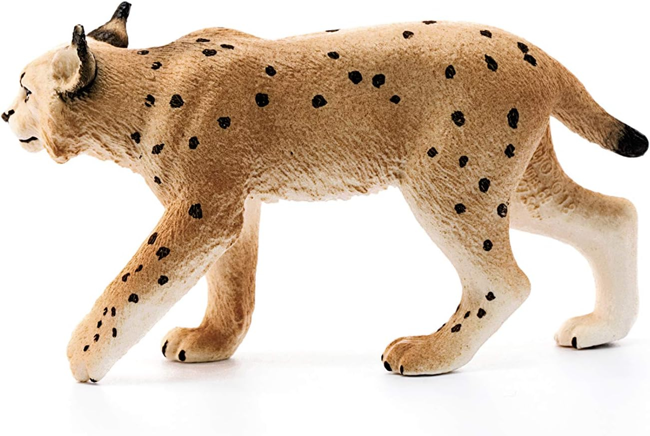 Hand Painted Lynx, Tan