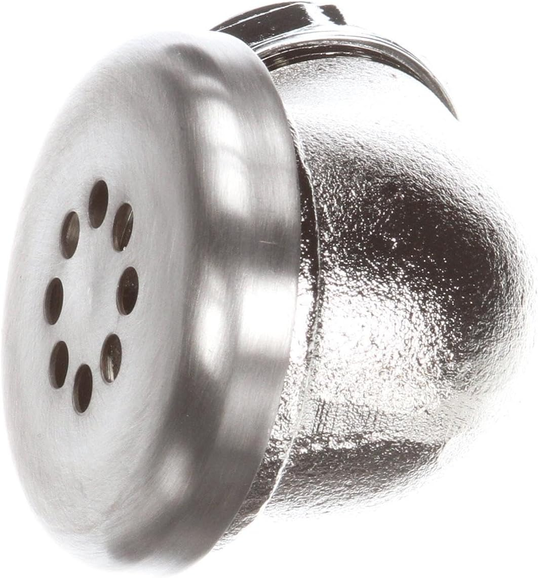 Chrome Plated Brass Overflow Head Assembly for Commercial Sinks