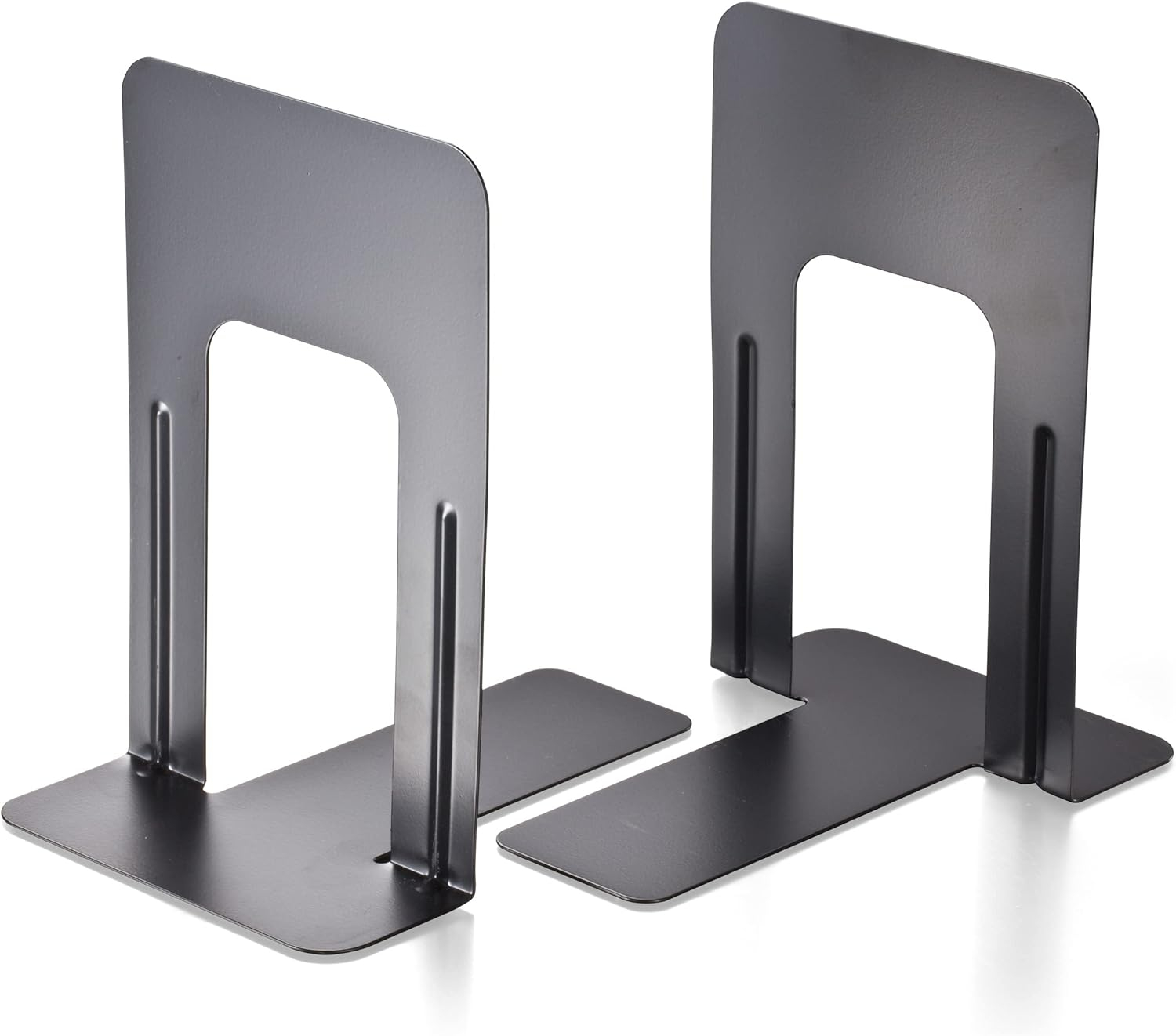 Officemate Steel Book Ends 9"H Black (OIC93051)