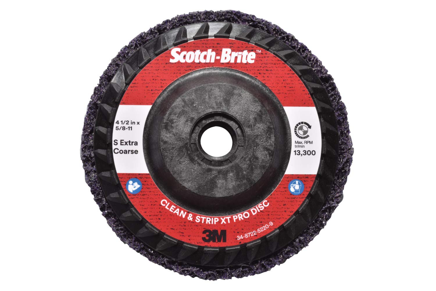 Scotch-Brite 405-638060-05574 Disco Clean & Strip XT Pro, T27 Cambio Rápido