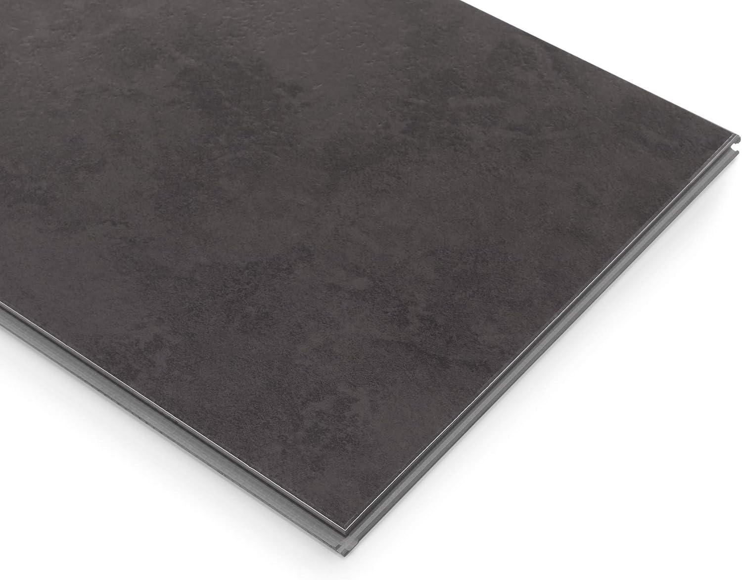 NewAge Products Stone Composite Luxury Vinyl Tile 600 Sqft Flooring Bundle (12" W x 23" L x 0.37" H), Slate