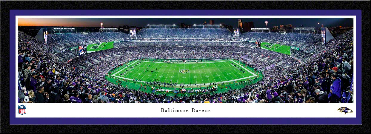 Blakeway Worldwide Panoramas, Inc " Baltimore Ravens " by James Blakeway