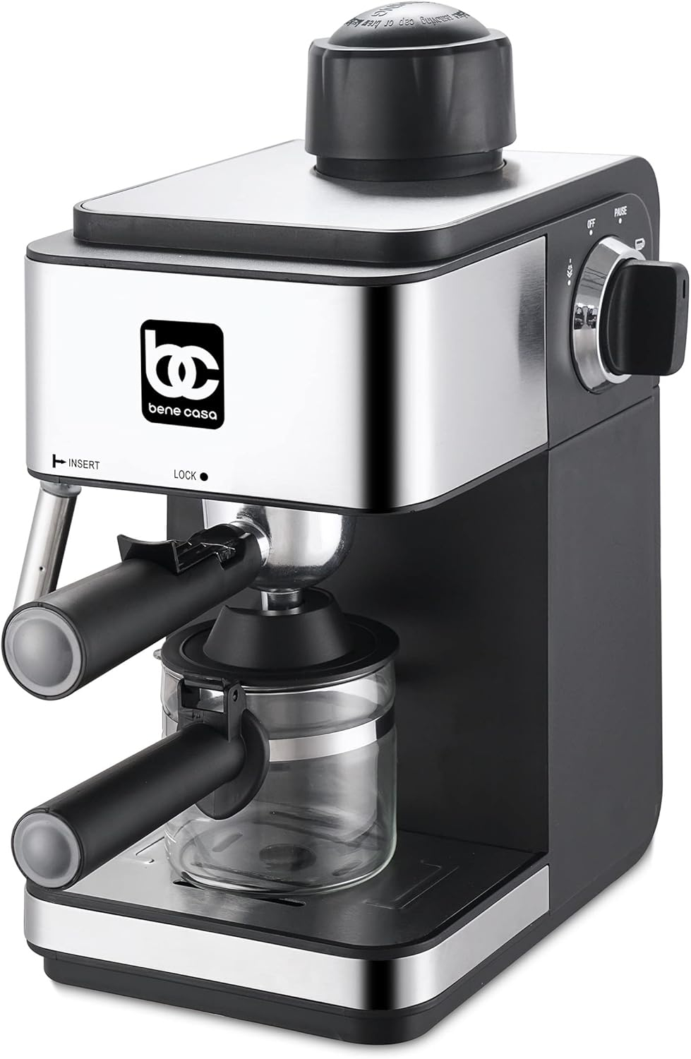 Bene Casa BC-99189 Espresso Maker, 4-Cup