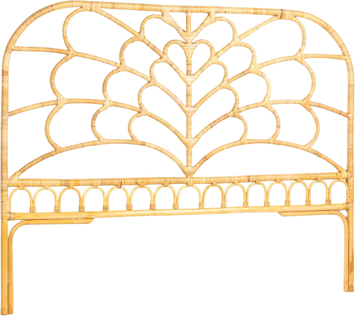 Creative Co-Op King Rattan Headboard