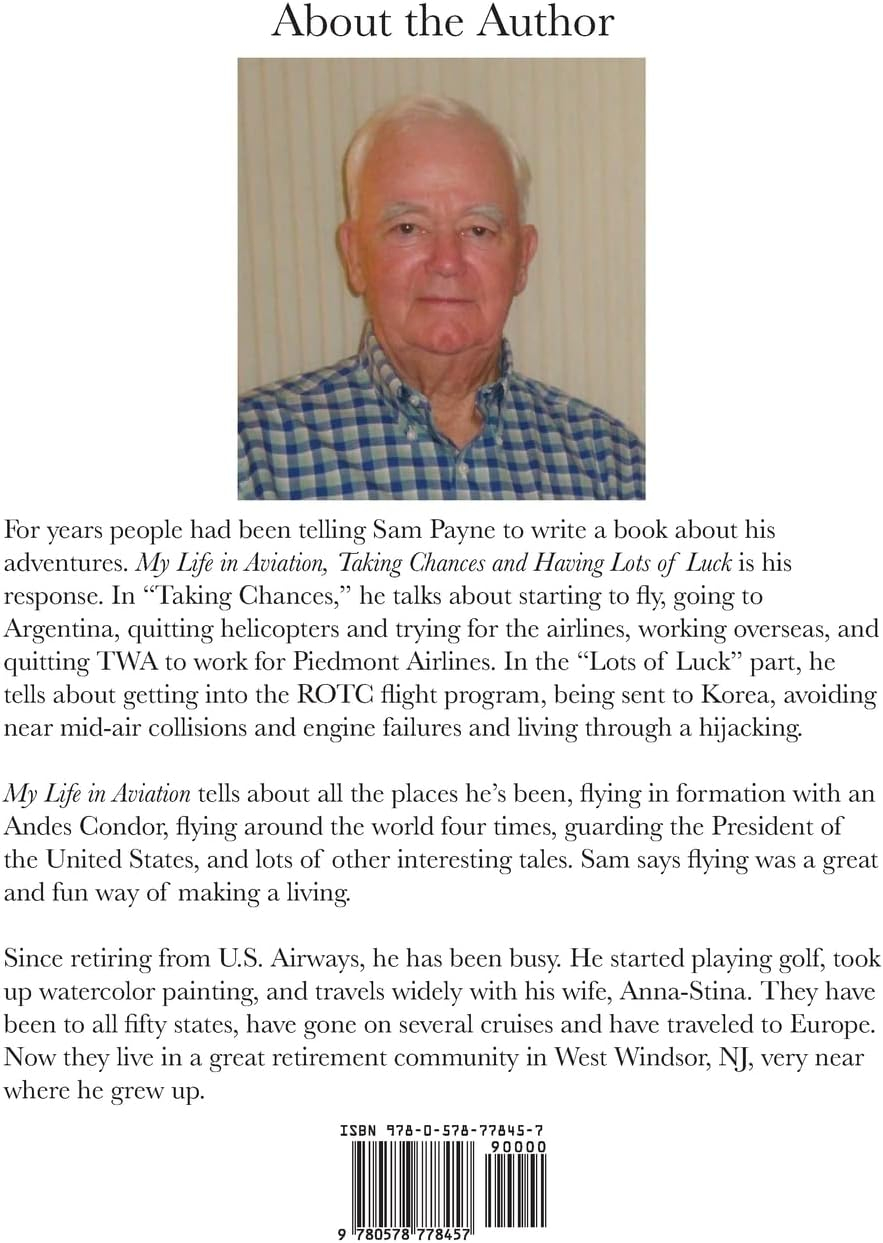 My Life in Aviation: Taking Chances and Having Lots of Luck