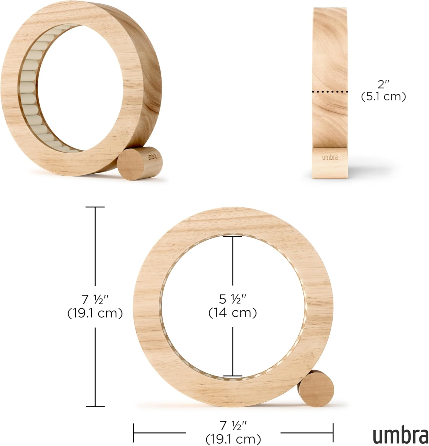 Umbra Ferris Jewelry Organizer Ring Holder, Storage Solution, Natural