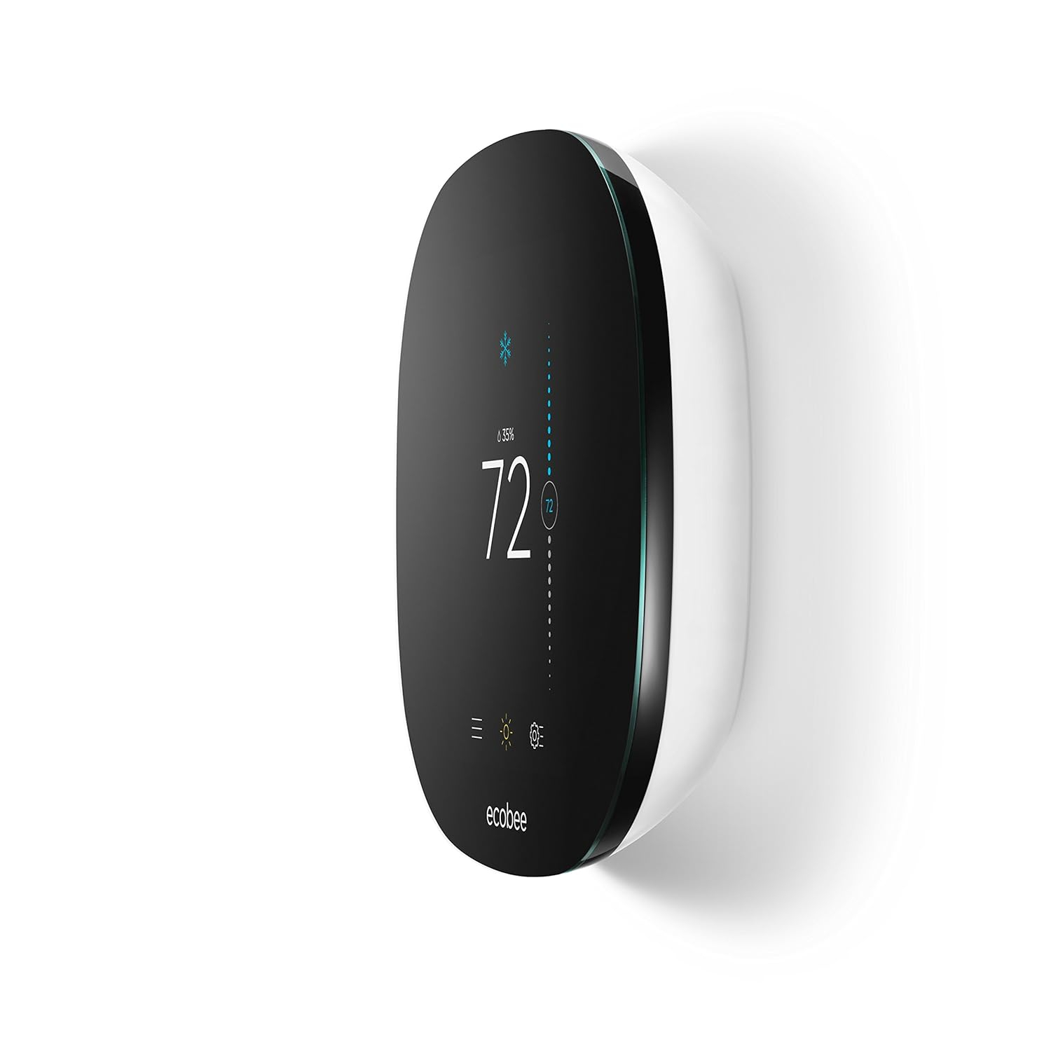 Ecobee Black Touchscreen Smart Wi-Fi Thermostat