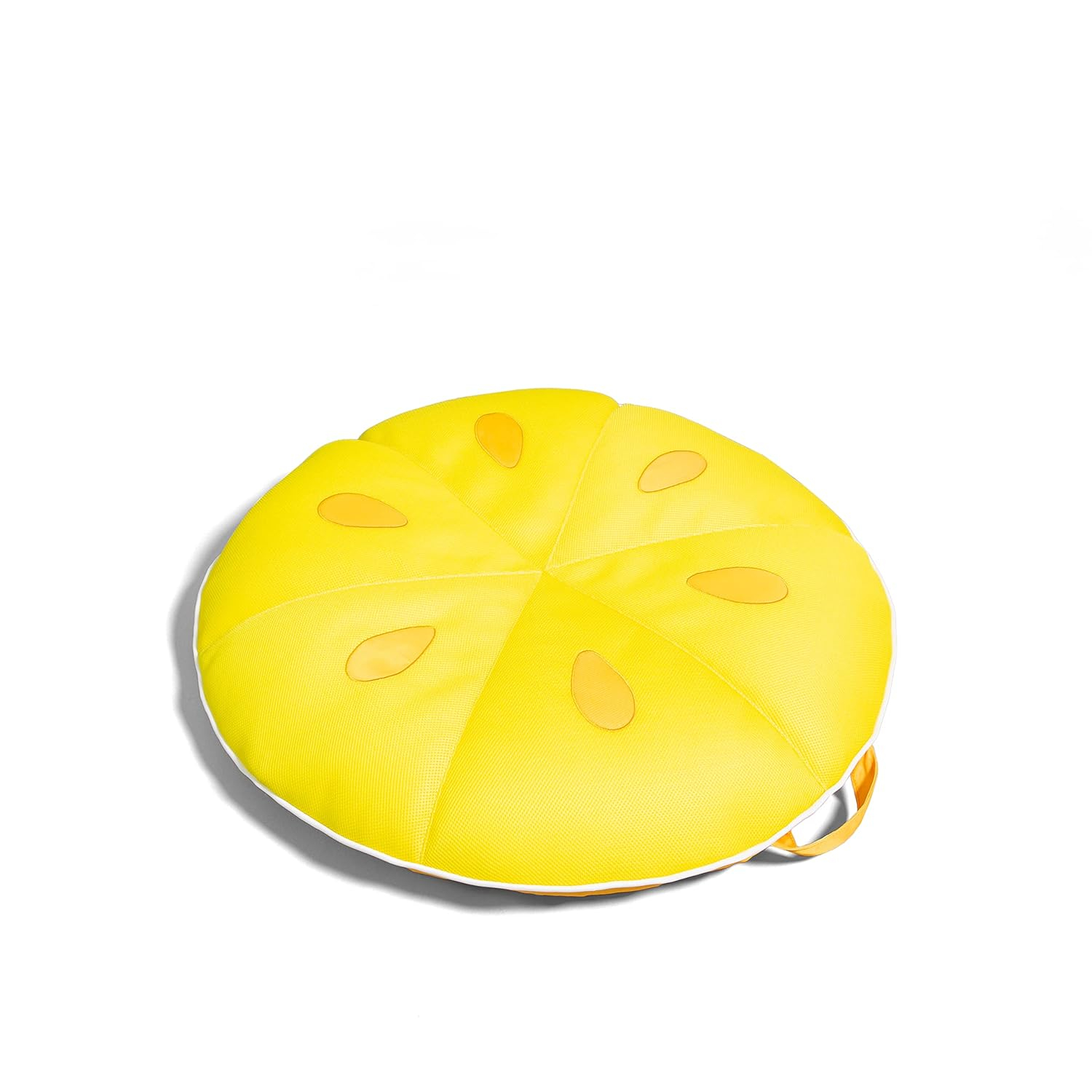 Big Joe Fruit Slice Float No Inflation Needed Pool Lounger, Watermelon Mesh, Quick Draining Fabric, 4 feet Big