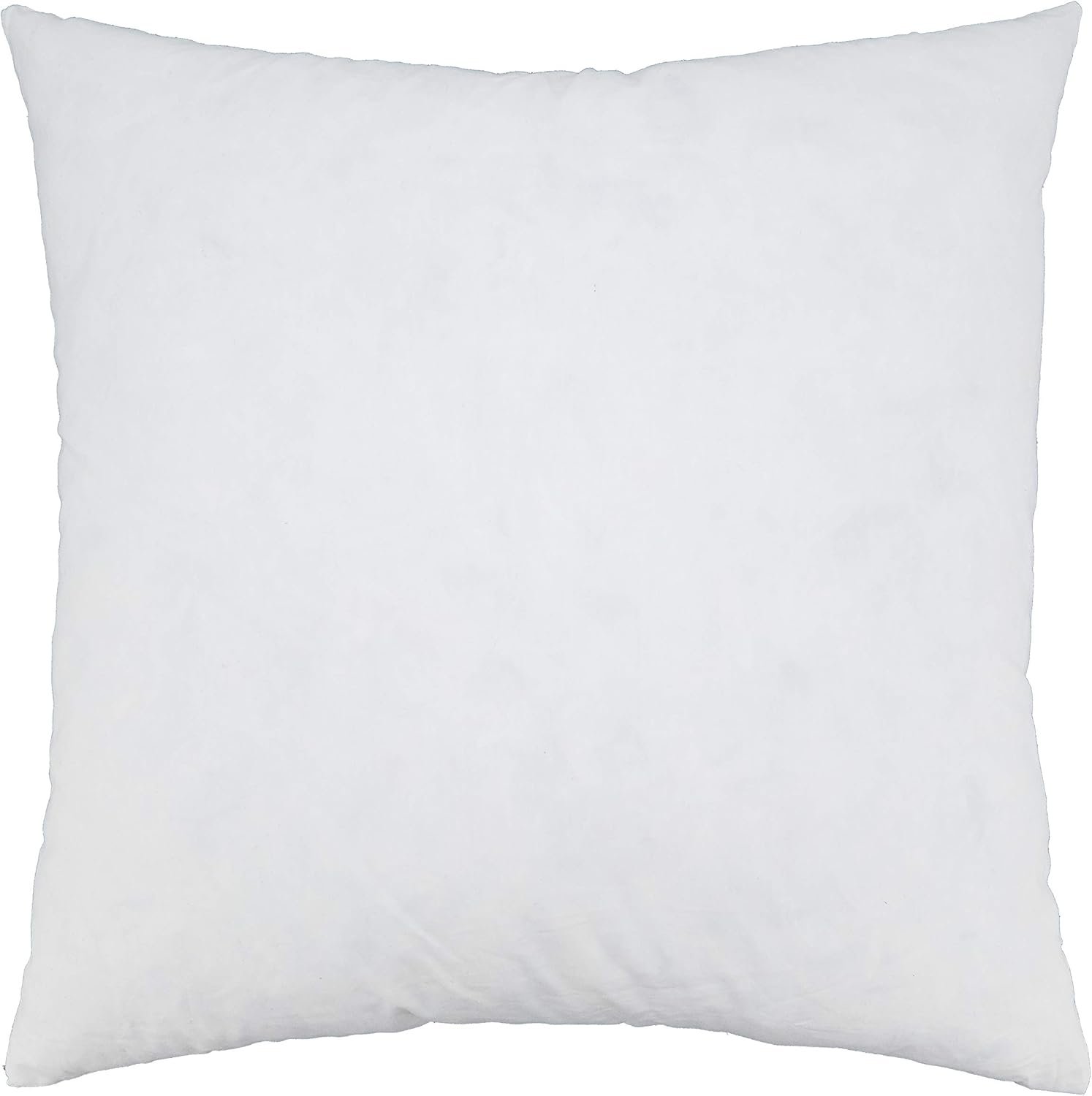 SARO FLRDF.W21S 21 x 21 in. Duck Feather Pillow Insert  White