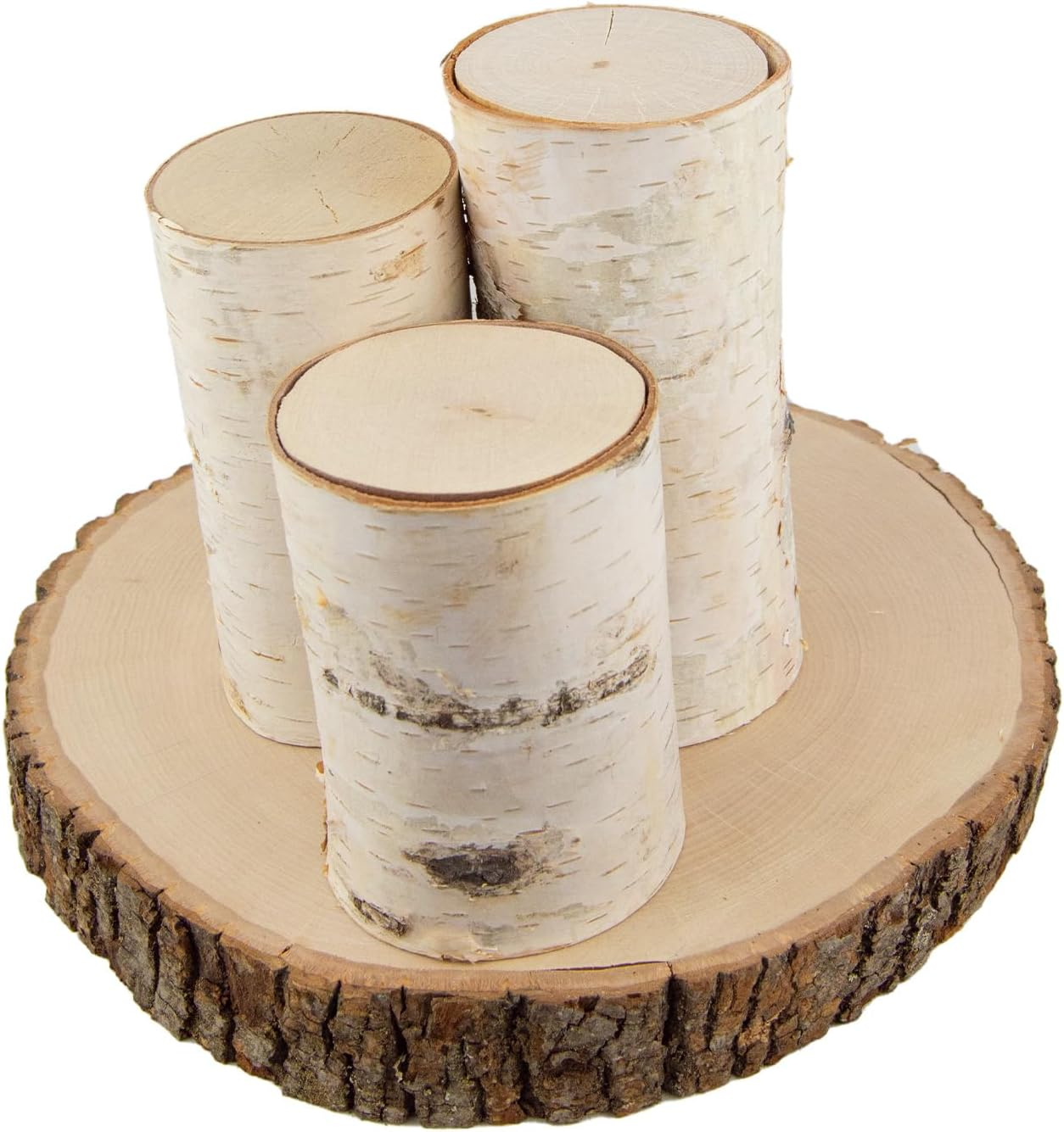 Wilson Country Rustic Decorative White Decorative Accent, Set of 3