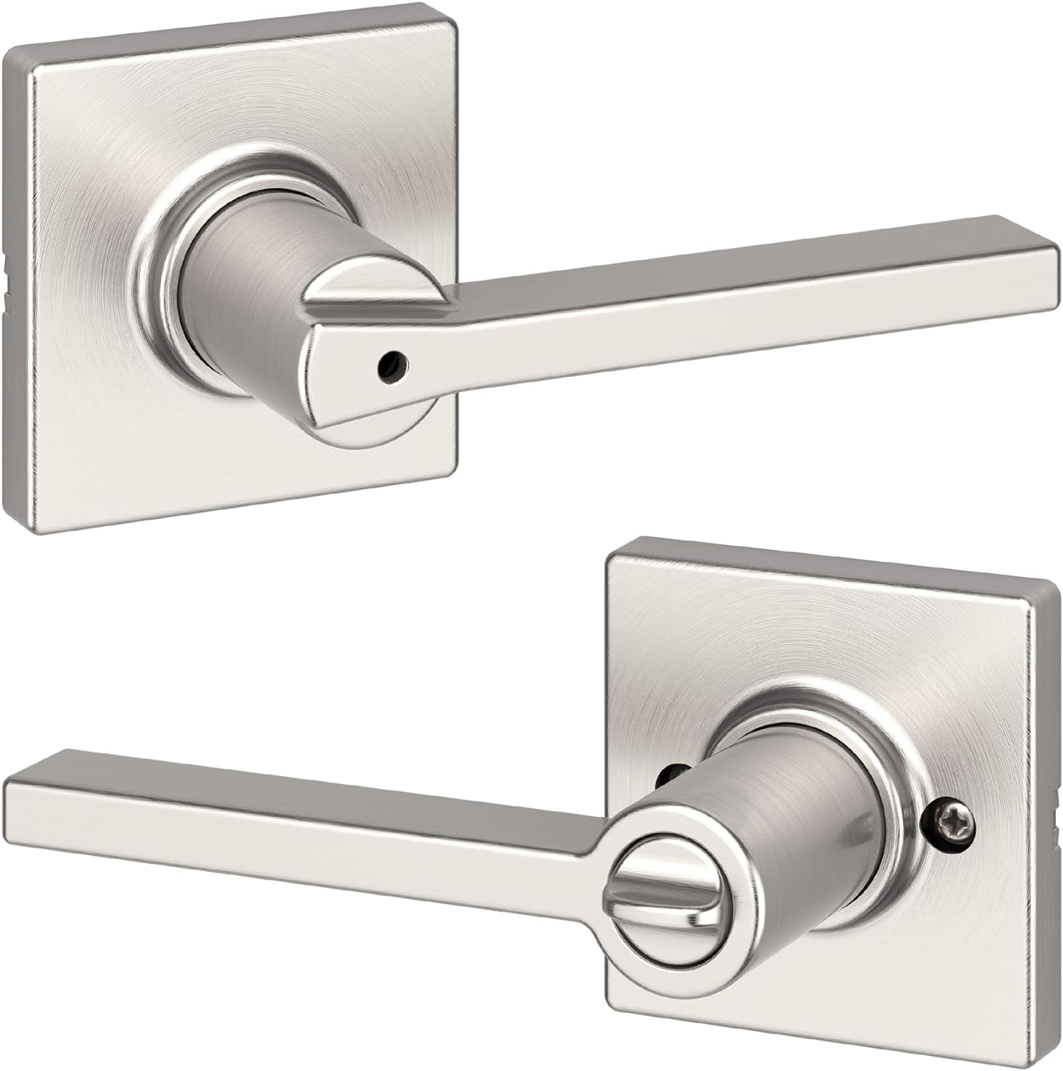 Casey Privacy Lever with Square Rose